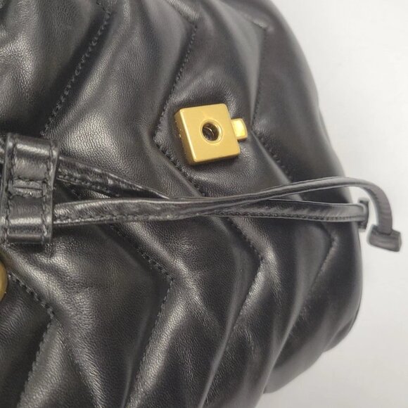 (75520-1) Gucci Marmont Black Backpack - Picture 15 of 15
